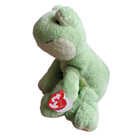 2016 Ty Pluffies Leapers the frog - Picture 2 of 9